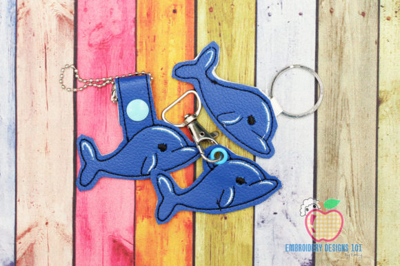 Beluga Whale ITH Snaptab Keyfob Review for Craft Fairs