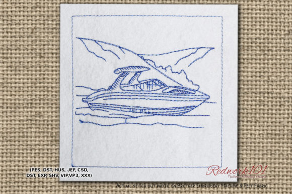 Bowrider Boat Redwork: A Designer’s Perspective