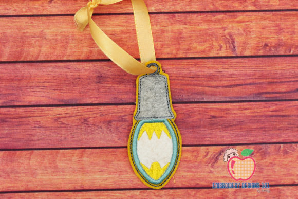 Christmas Lights in the Hoop Ornament Review