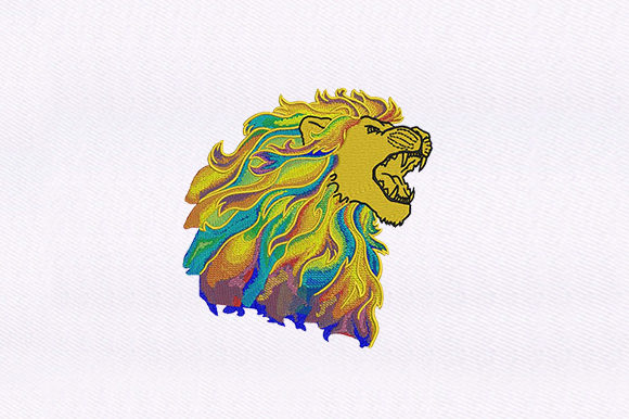Color Fierce Lion Design Review for Personalized Gifts