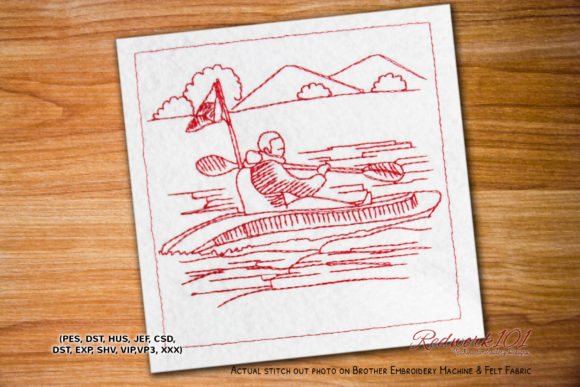 Lake Boating: A Seasonal Embroidery Design Review