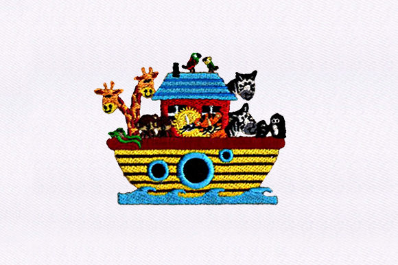 Ship Full of Animals Embroidery Design Review