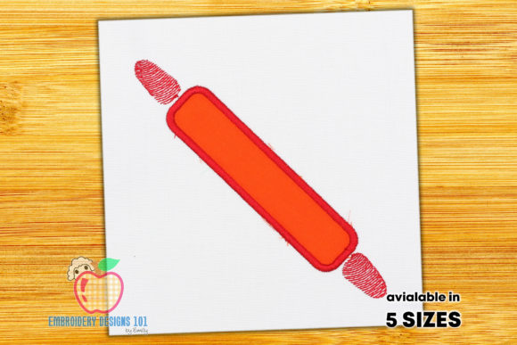 The Colorful Bold Rolling Pin Embroidery Design Review