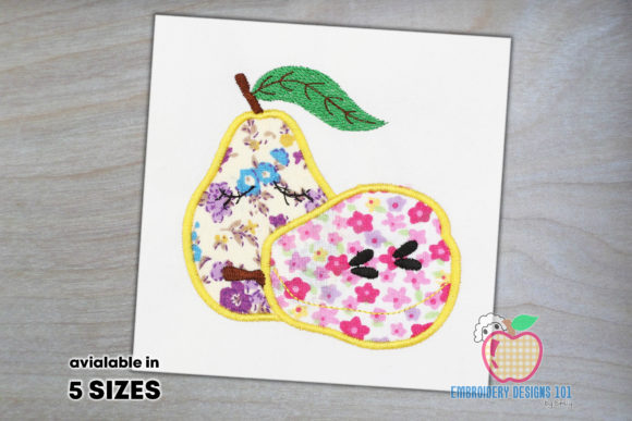 Two Pear with the Close Eyes Applique Review